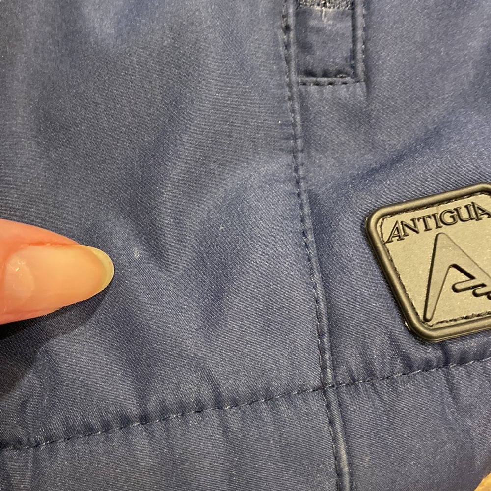 Antigua Bethel Inn Resort Maine Blue Cold Weather Water Resistant Jacket Small - Picture 15 of 17